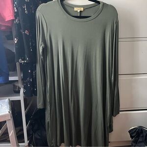 Olive Piko brand Dress